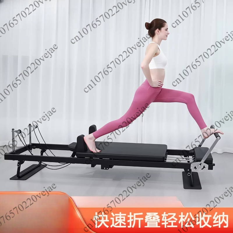 Pilates Yoga For Weight Loss - Grote opvouwbare Pilates Reformer apparatuur core