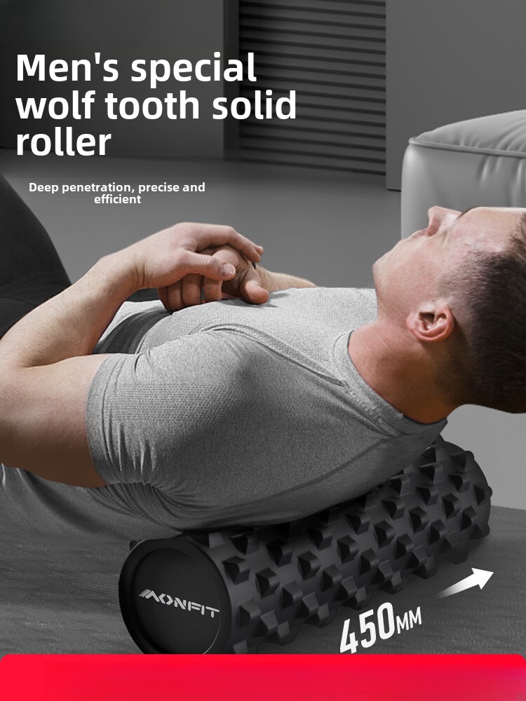 Pilates Yoga Origin - Massageroller van stevig schuim voor spierontspanning,