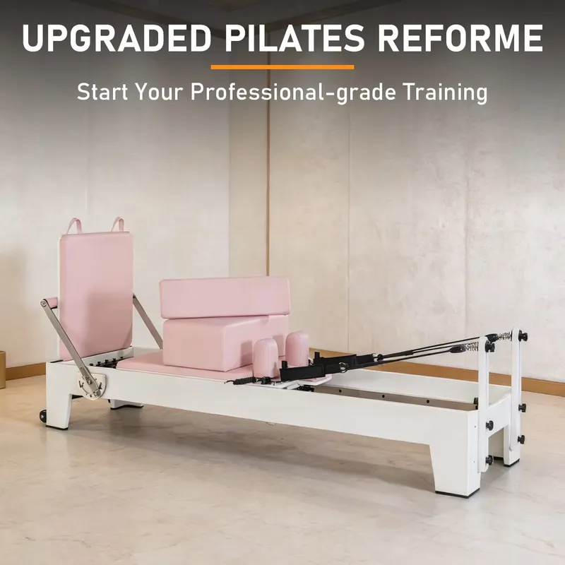 Pilates Yoga Movement - Premium CE-gecertificeerde Pilates Reformer met stil,