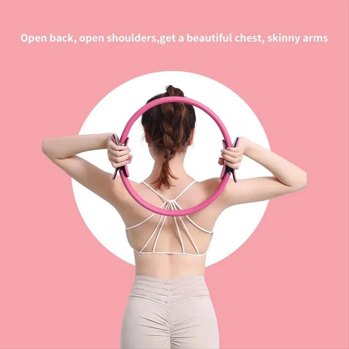Pilates Yoga For Weight Loss - ABPF Pilates Ring voor het vormen