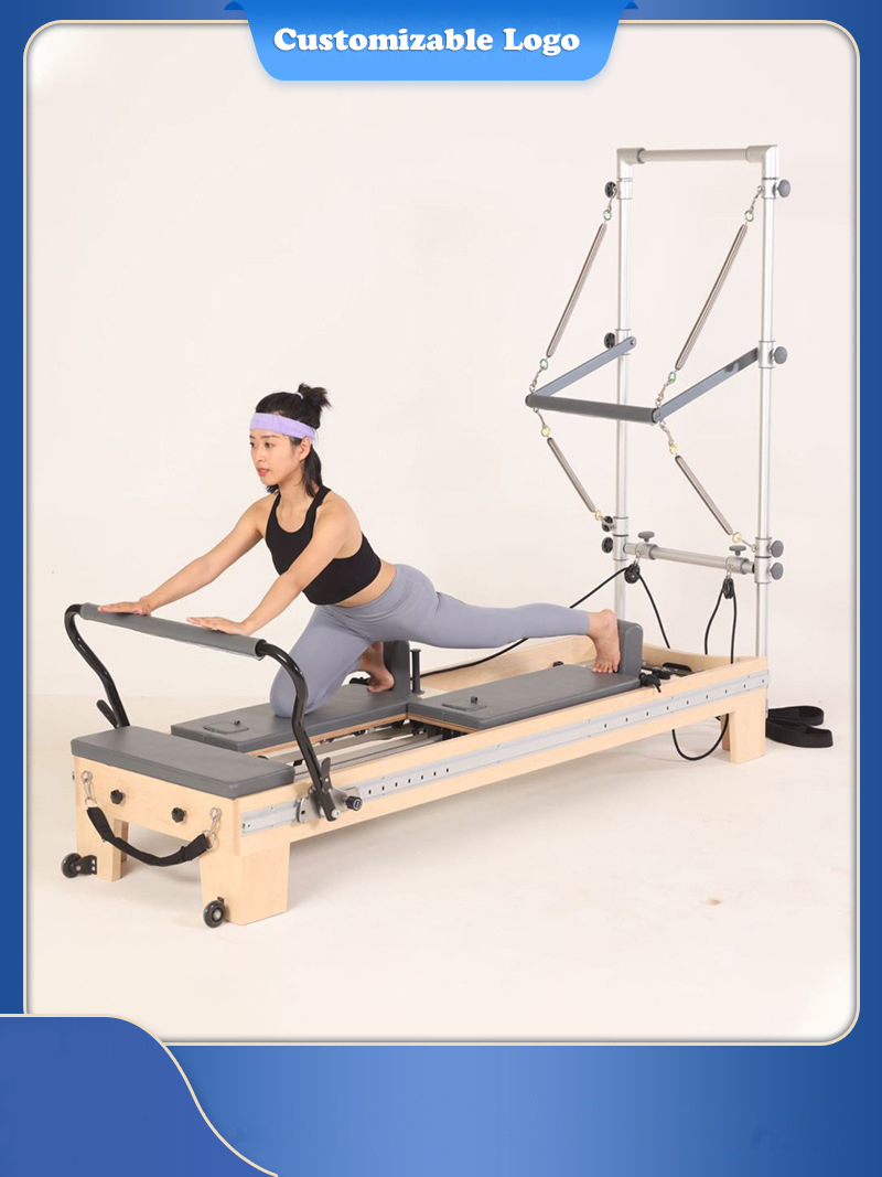Pilates Yoga Exercises - Pilates Bidirectioneel Glijden Kernbed Yoga Training