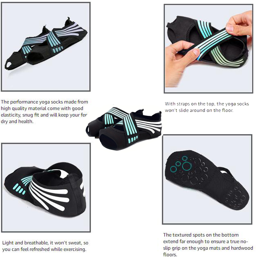 1 Paar Dames Antislip Sokken Z - Pilates Yoga And Barre recensie en prijs