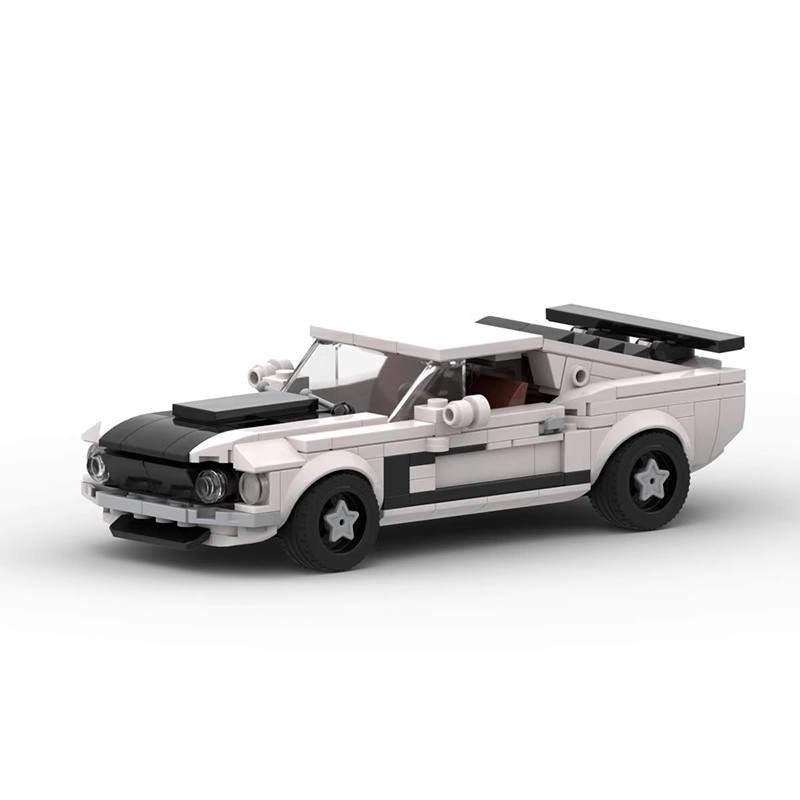 MOC Technische Auto Forded GT  - Victor Racket Jetspeed recensie en prijs