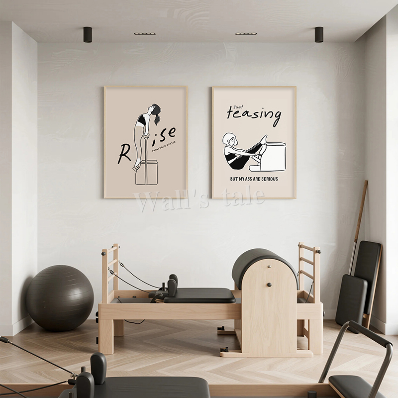 Pilates Pose Art Prints Modern - Pilates Yoga Movement recensie en prijs
