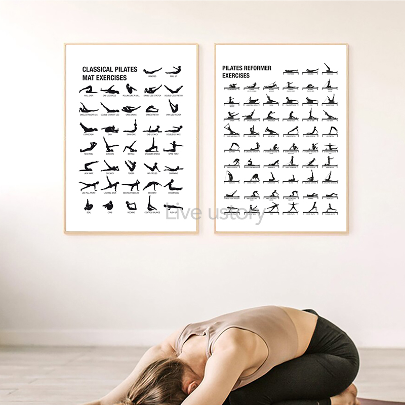 Frameloze Pilates Workout Graf - Pilates Yoga Origin recensie en prijs
