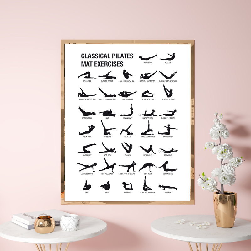 Frameloze Pilates Workout Graf - Pilates Yoga Origin recensie en prijs